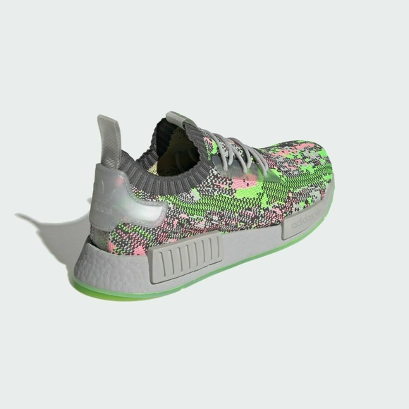 Adidas Originals NMD_R1 Primeknit Mens Running Shoe Multi-Color G57939 NEW Multi - Picture 9 of 9
